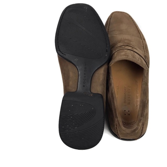 Rockport Men's Brown Shoes AMP5181G Leather Business Career Professional - Picture 5 of 5